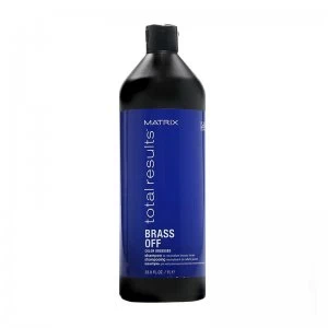 Image of Matrix Total Results Brass Off Shampoo 1000ml