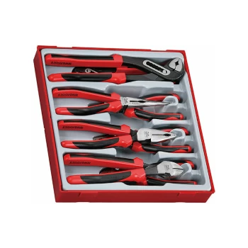 Image of TTD441-T 8 Piece TPR Grip Plier Set - Teng Tools