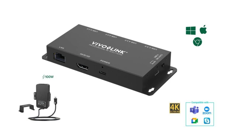 Image of Vivolink VLUSBCHUB2V2 USB graphics adapter