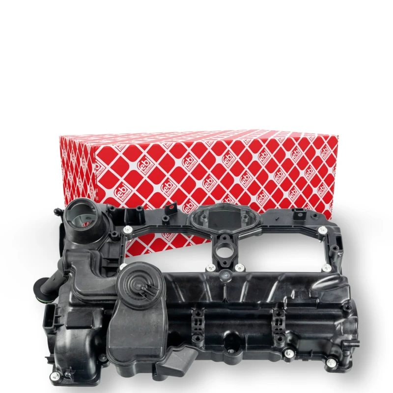 Image of FEBI BILSTEIN 171937 Rocker Cover febi Plus with gasket/seal Plastic Rocker Cover (977)