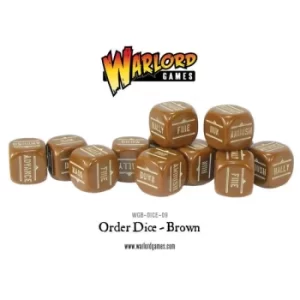 image of BA Order Dice -Brown