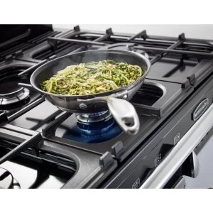 Image of Rangemaster ELA90DFFCY Elan Deluxe 90 Dual Fuel Range Cooker CranberryChrome