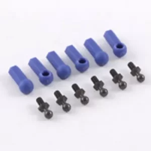 Fastrax Ball Cups (6) Blue W/Ball Studs