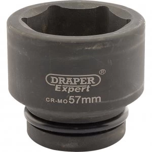 Image of Draper Expert 1" Drive Hexagon Impact Socket Metric 1" 57mm