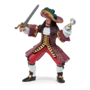 image of Papo Pirates and Corsairs Captain Pirate Toy Figure, 3 Years or...