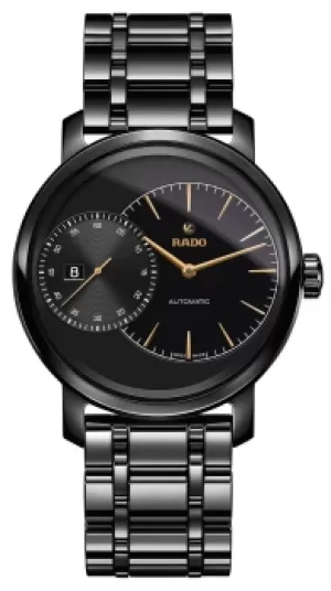 Image of Rado Watch DiaMaster Grande Seconde Black Ceramic