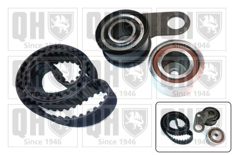 Image of QUINTON HAZELL Timing belt kit QUINTON HAZELL QBK636