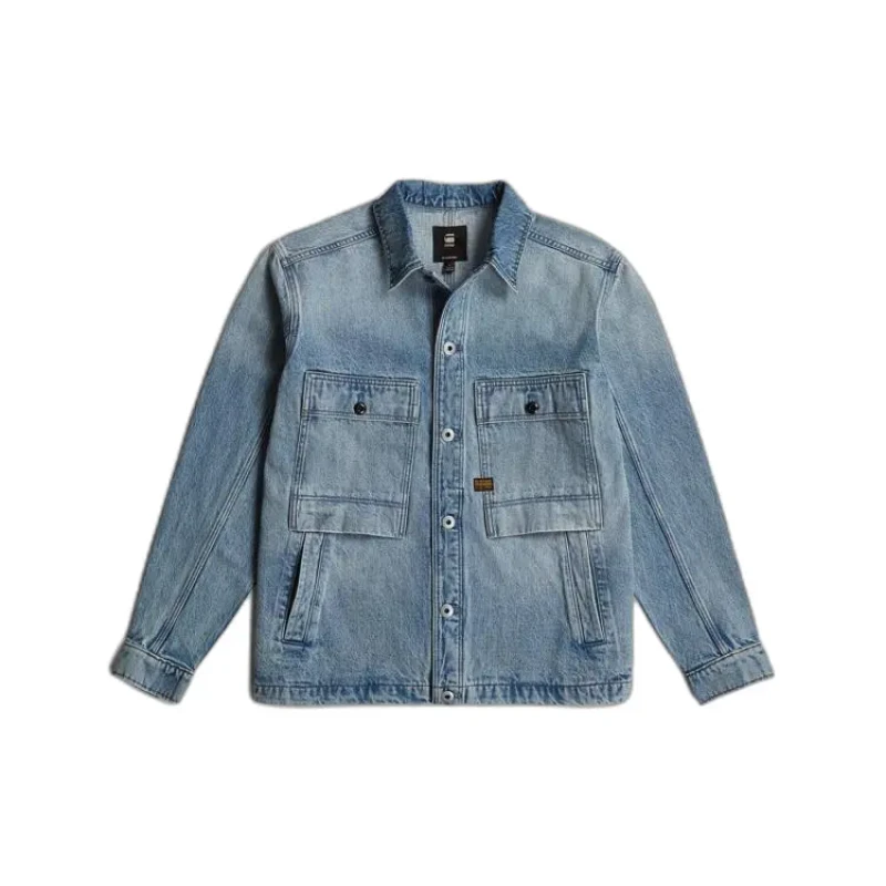 Image of G-Star Overshirt G-Star Mosa Bleu Male XL