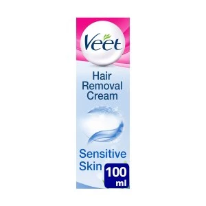 image of Veet 5 Minute Hair Removal Cream for Sensitive Skin