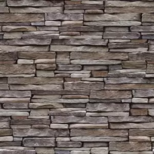 image of Holden Decor Stone Natural 3D Illusion Wallpaper