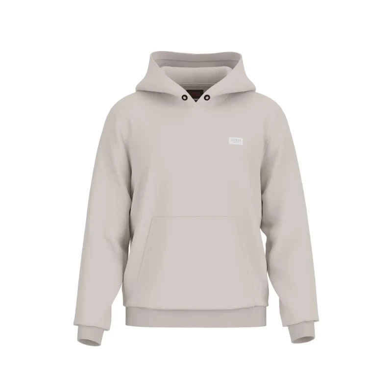 Image of Guess Hooded sweatshirt Guess Tech Stretch Gris Male S
