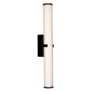 Image of Led Black Wall Light 23W. Ip44