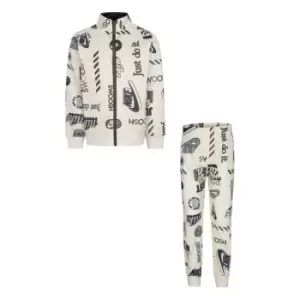 Image of Nike AOP Tricot Tracksuit Set Infant Boys - Cream
