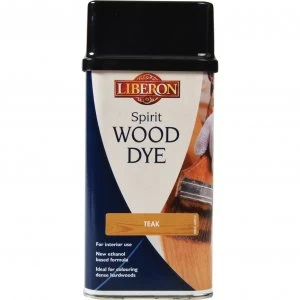 image of Liberon Spirit Wood Dye Teak 250ml