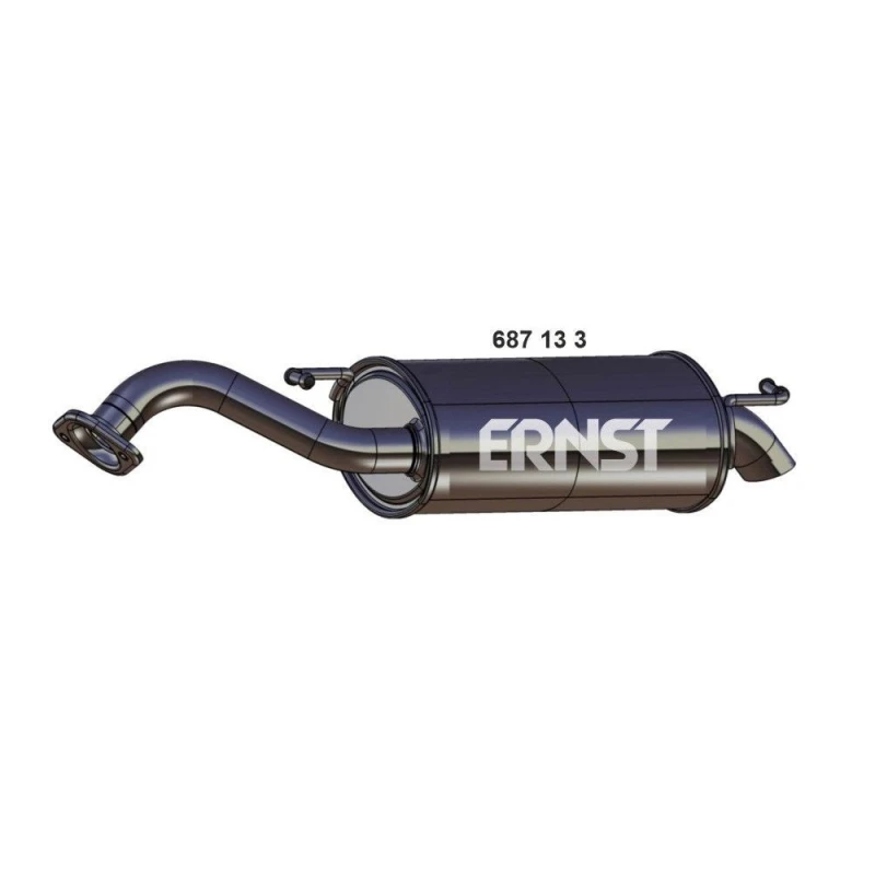 Image of ERNST 687133 Rear silencer End Silencer (3437)