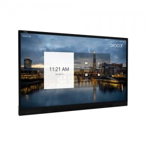 image of Avocor F6550 165.1cm (65") LED 4K Ultra HD Touch Screen Interactive flat panel Black