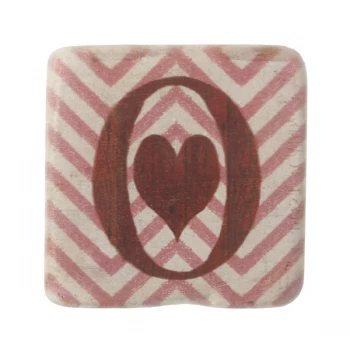 Image of Letter O Coasters By Heaven Sends