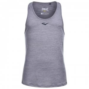 Image of Everlast Mens Training Stringer Sleeveless Vest - Grey Marl