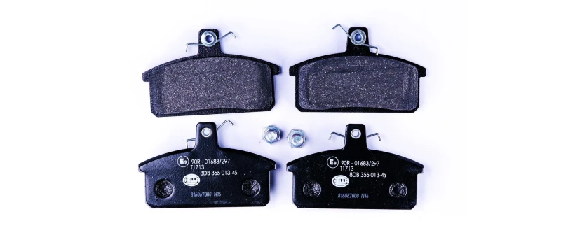 Image of HELLA Brake pad set HELLA 8DB 355 013-451