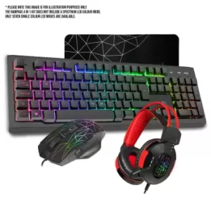 CiT Rampage USB Keyboard, Mouse and Headset Combo