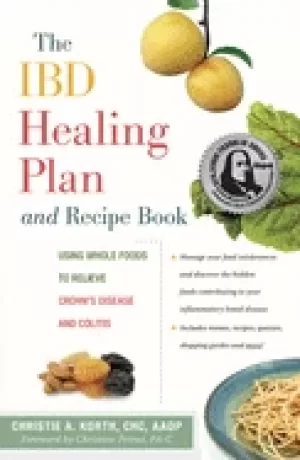 Image of ibd healing plan and recipe book using whole foods to relieve crohns diseas