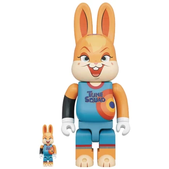 Image of Medicom Space Jam 2 100% & 400% Be@rbrick 2-Pack - Lola Bunny
