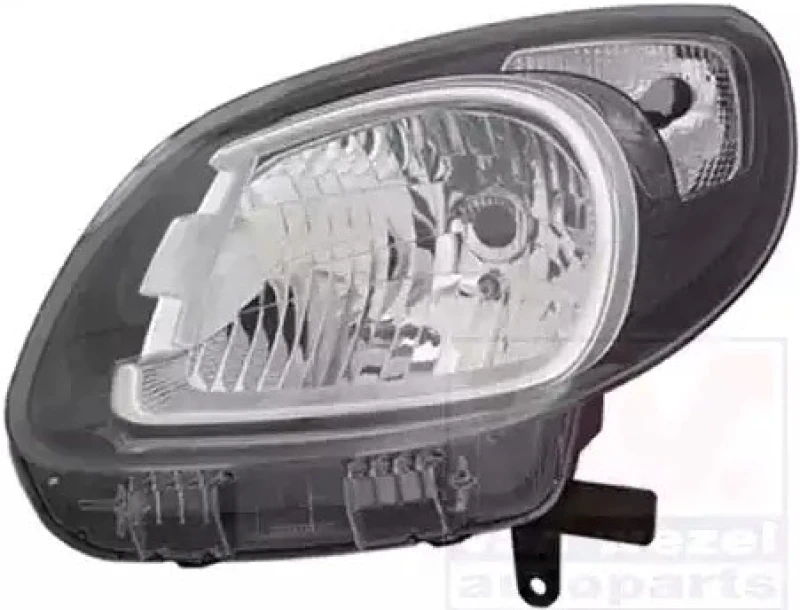 Image of VAN WEZEL 4412963 Headlights H4, Left, without motor for headlamp levelling Headlight (259)