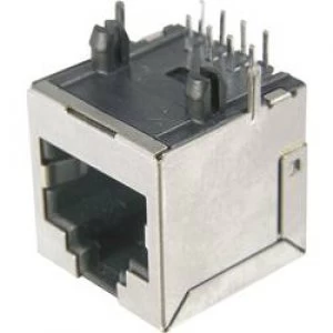 ASSMANN WSW AMJ 188 00101 CAT6 Modular Socket RJ45 CAT 6 8 RJ45 Socket horizontal mount Silver