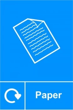Image of Spectrum Recycling Sign - Paper RPVC