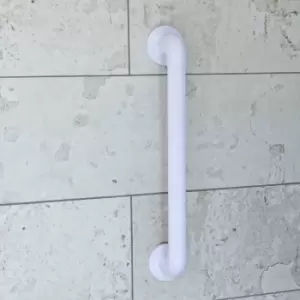 Image of NRS Healthcare Plastic Fluted Grab Rail - White - 450mm