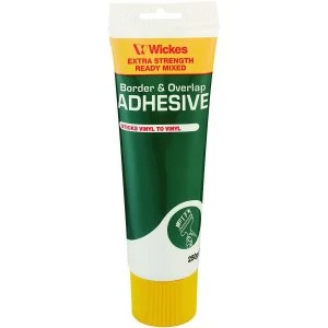 Image of Wickes Border and Overlap Adhesive - 250g