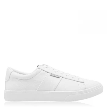 Image of Jack and Jones Miller Canvas Trainers - Bright White