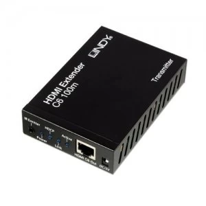 Image of Lindy 38019 AV transmitter Black AV extender