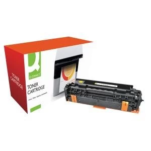 Image of Q-Connect HP 305A Yellow Laser Toner Ink Cartridge