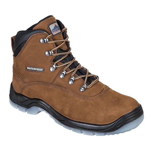 Image of Portwest Mens Steelite Aqua All Weather Boots FW57BRR43 Colour: Brown