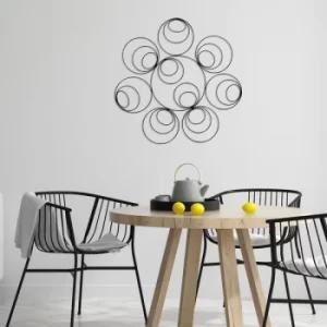 Image of Amore Multicolor Decorative Metal Wall Accessory