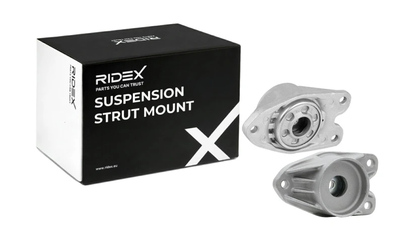 Image of RIDEX 1180S1110 Top strut mount Rear Axle Suspension Strut Support Bearing (1180)