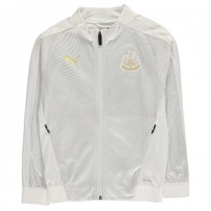 image of Puma Newcastle United Stadium Jacket Junior Boys - White