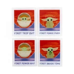 image of Star Wars Mandalorian: The Child: Coaster Set: Polaroids