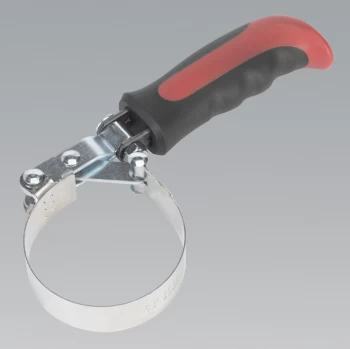 image of Sealey VS6401 Oil Filter Band Wrench - Pro Style Ø73-85mm