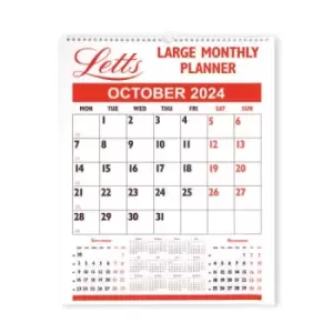 image of Letts Large Monthly Planner 2024 LTLMP24