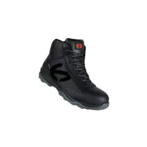 Image of RUN-R 400 Heckel Black Safety Boots - Size 9 - Black - Uvex