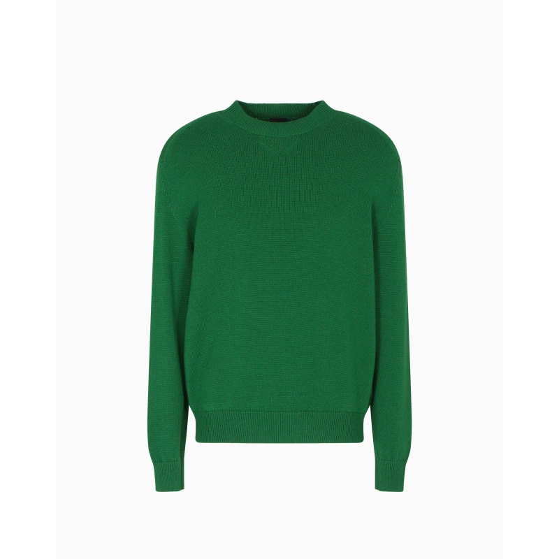Image of Armani Exchange Mens Crew Neck Jumper Garden U7351 male S
