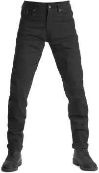 Image of Pando Moto Karl Cor Motorcycle Jeans, black, Size 28, black, Size 28