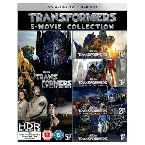 image of Transformers 5 Movie Collection Box Set - 2017 4K Ultra HD Bluray Movie