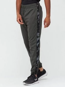 Image of Urban Armor Gear Sportstyle Tricot Camo Track Pants - Green/Black