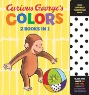 Image of curious georges colors high contrast tummy time book