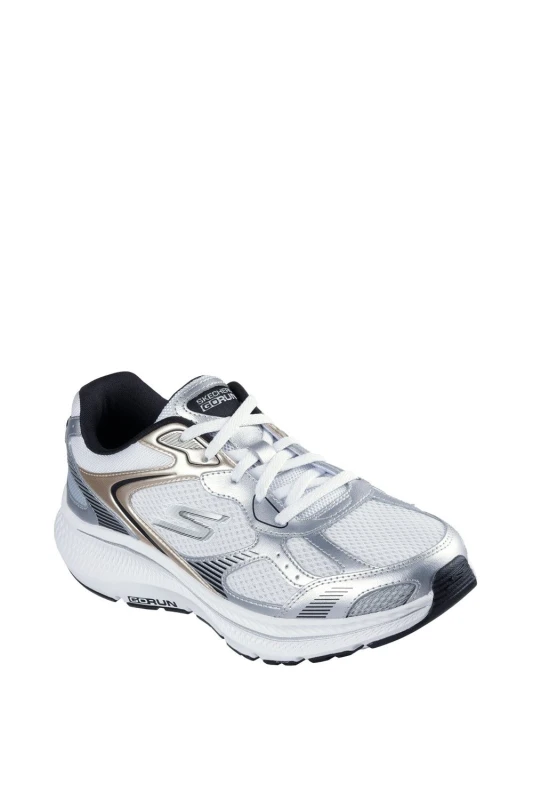 Image of Skechers GO RUN CONSISTENT 2.0 VOLT womens Shoes (Trainers) in White