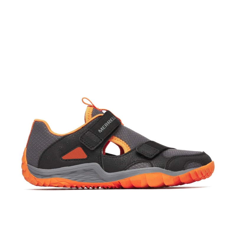 Image of Merrell Kids Hydro Quest Walking Sandals Black/Grey male C11 (29)