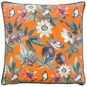 Image of Wild Passion Creatures Cushion Orange / 50 x 50cm / Cover Only
